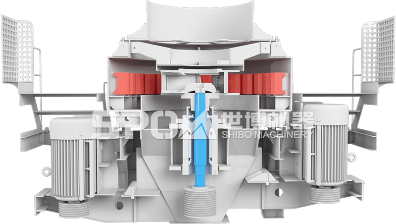 立軸沖擊式制砂機(jī)結(jié)構(gòu)圖